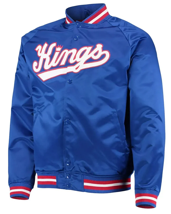 Sacramento Kings G. Hodges Satin Jacket - William