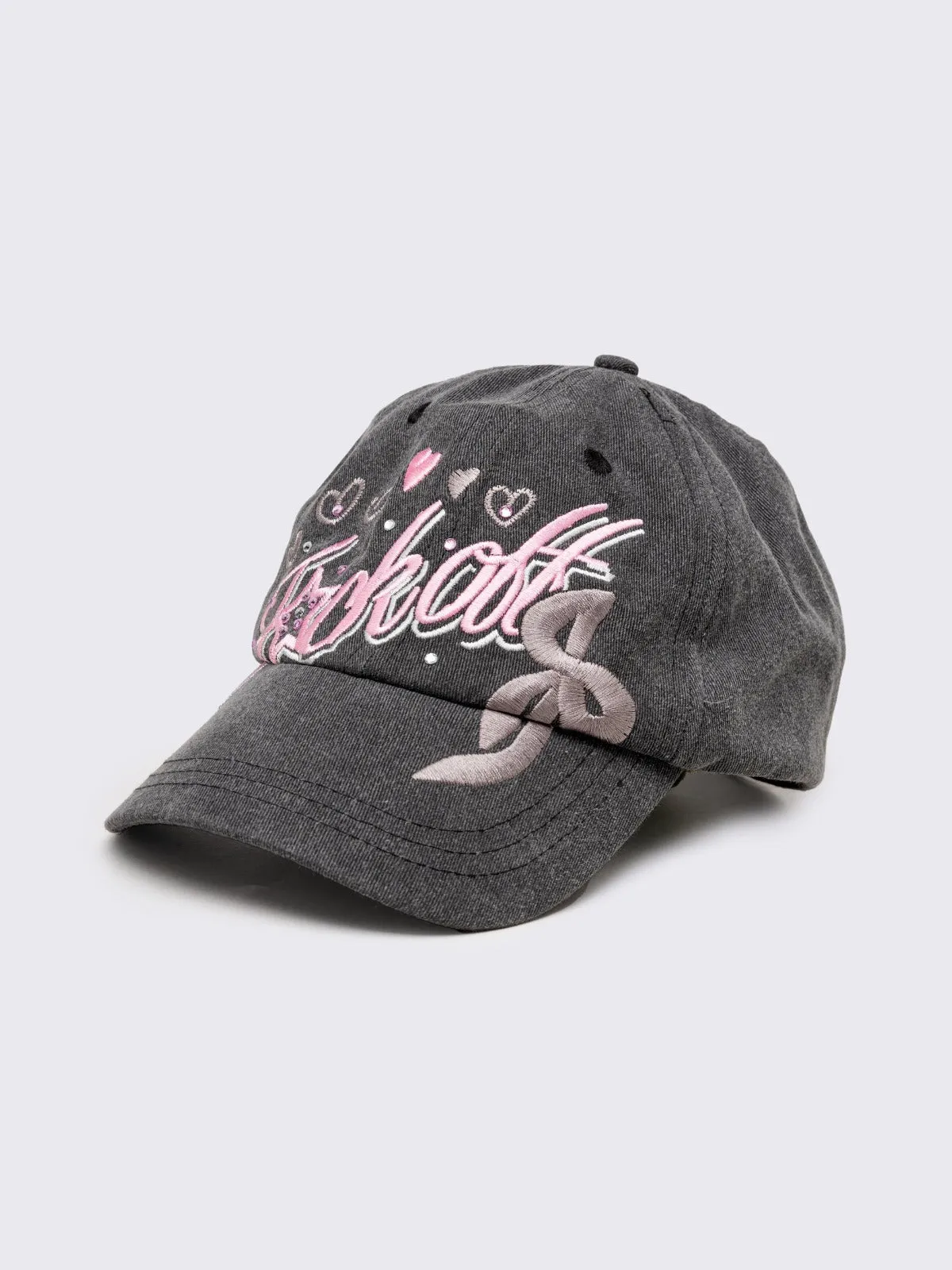 Rhinestones Baseball Cap - Sassy Sweetheart Design