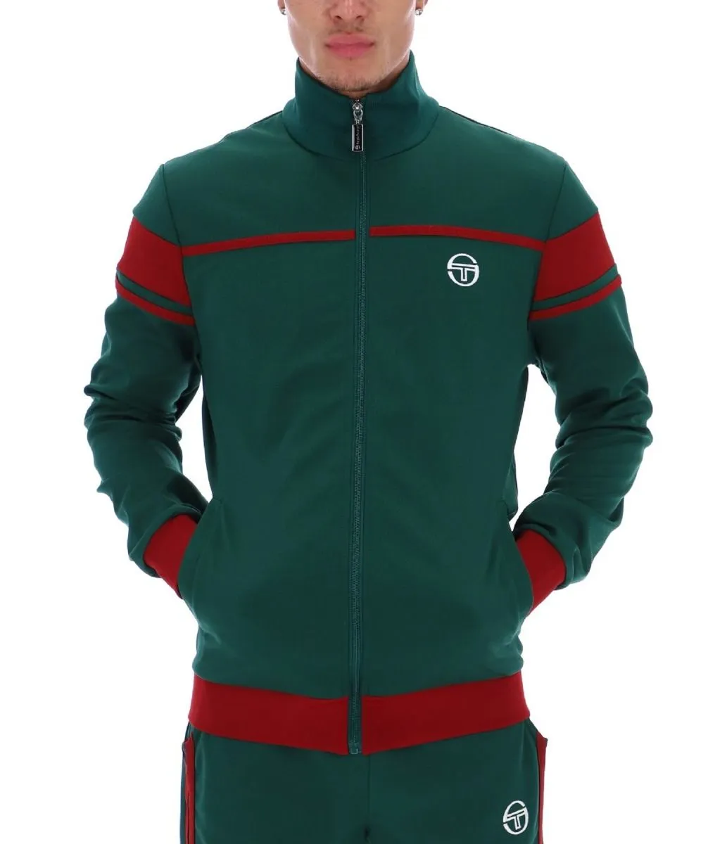 Damarindo Track Jacket in Rainforest Sundried by Sergio Tacchini