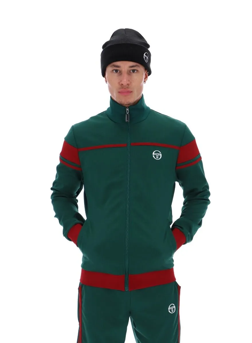 Damarindo Track Jacket in Rainforest Sundried by Sergio Tacchini