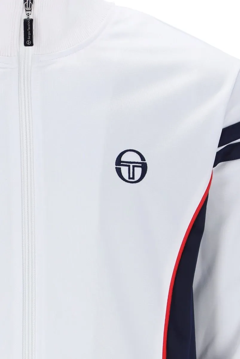 White Track Jacket Fjord Sergio Tacchini