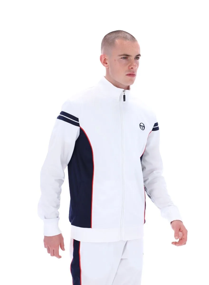 White Track Jacket Fjord Sergio Tacchini