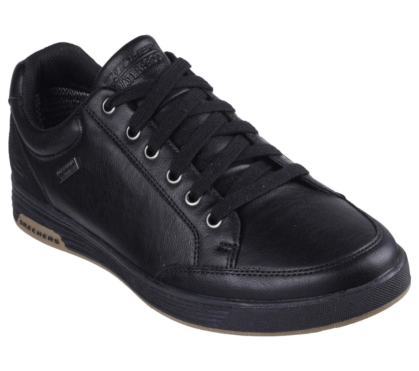 Skechers Black Cavell Sparkman Lace-Up Shoes