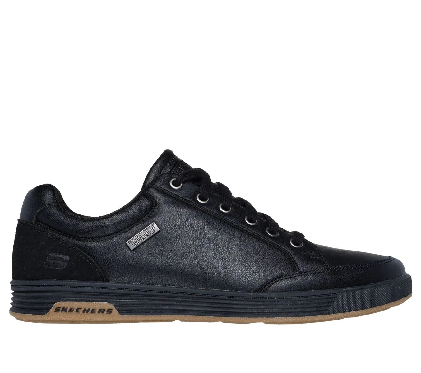 Skechers Black Cavell Sparkman Lace-Up Shoes