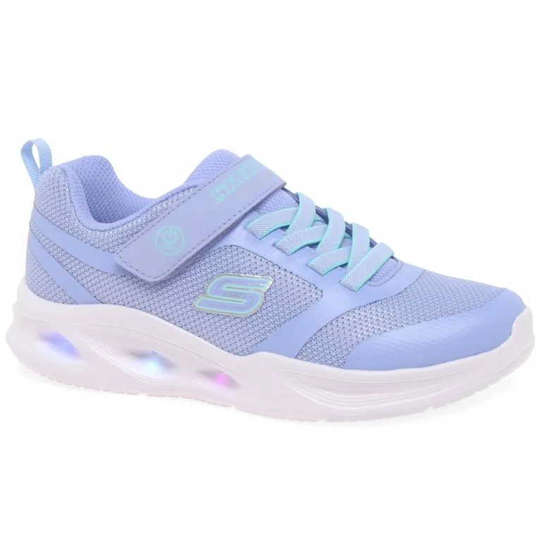 Skechers Sola Glow Lights Girls Infant Trainers