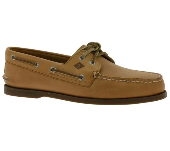 Leather Boat Shoes for Men in Different Colors by SPERRY Authentic Original 2-Eye