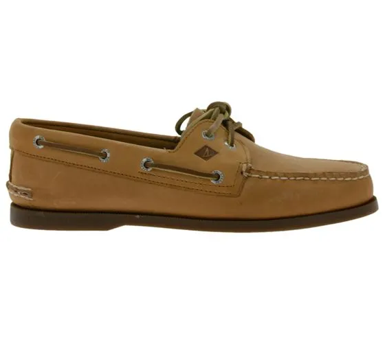 Leather Boat Shoes for Men in Different Colors by SPERRY Authentic Original 2-Eye