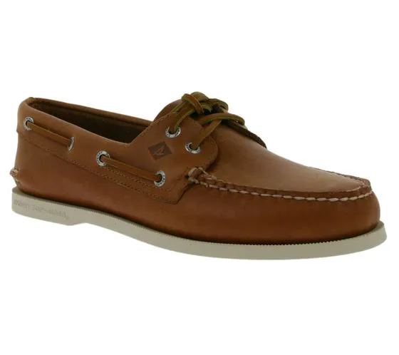 Leather Boat Shoes for Men in Different Colors by SPERRY Authentic Original 2-Eye