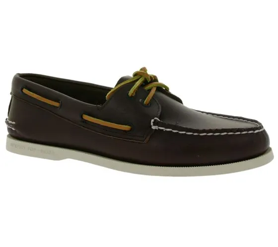 Leather Boat Shoes for Men in Different Colors by SPERRY Authentic Original 2-Eye