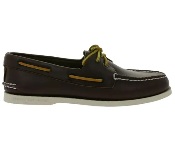 Leather Boat Shoes for Men in Different Colors by SPERRY Authentic Original 2-Eye