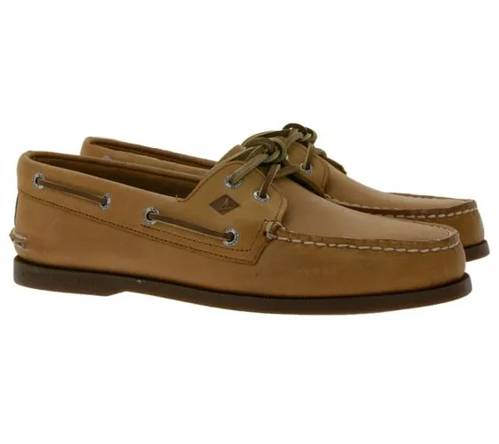 Leather Boat Shoes for Men in Different Colors by SPERRY Authentic Original 2-Eye