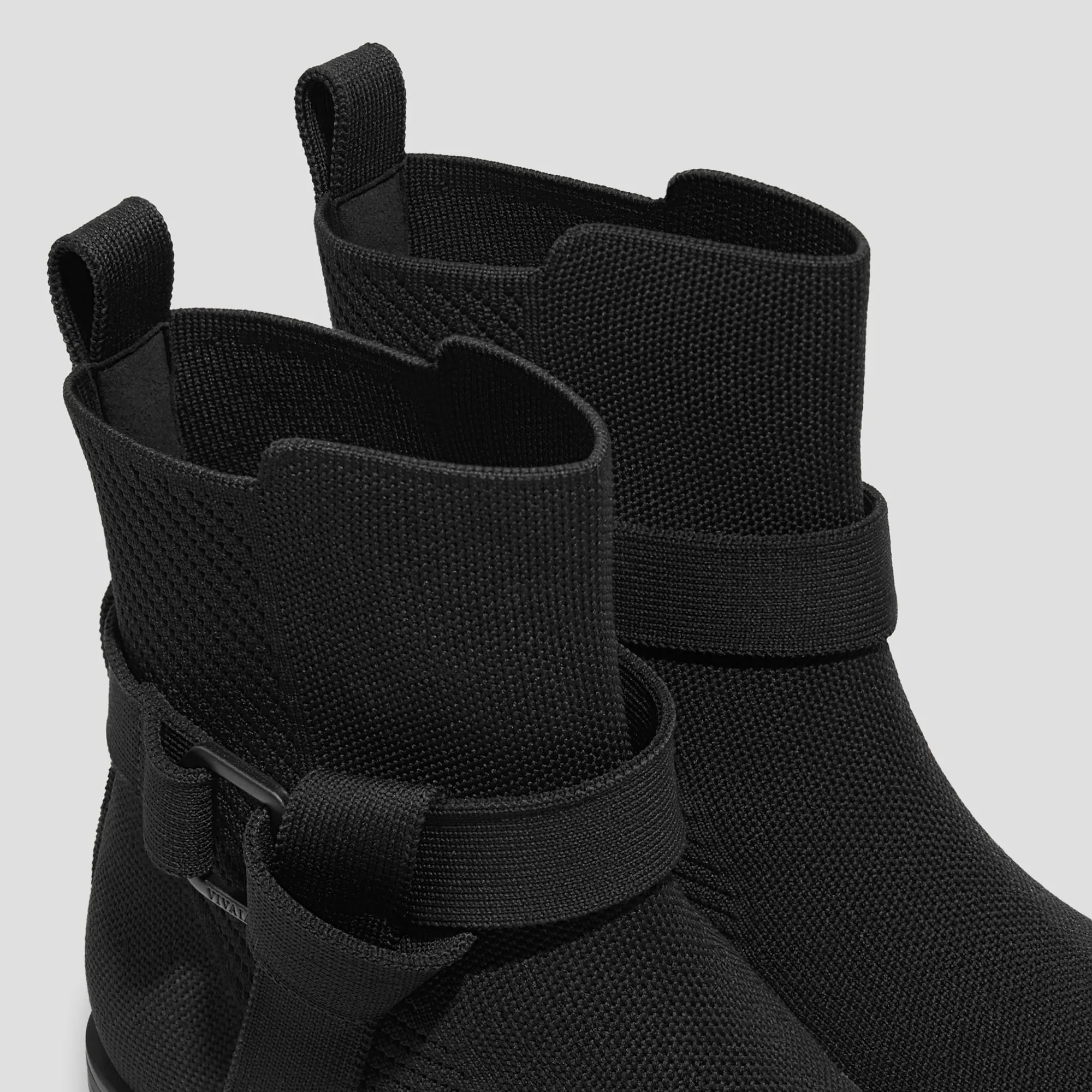   Square-Toe Ankle Biker Boots (Cailyn)