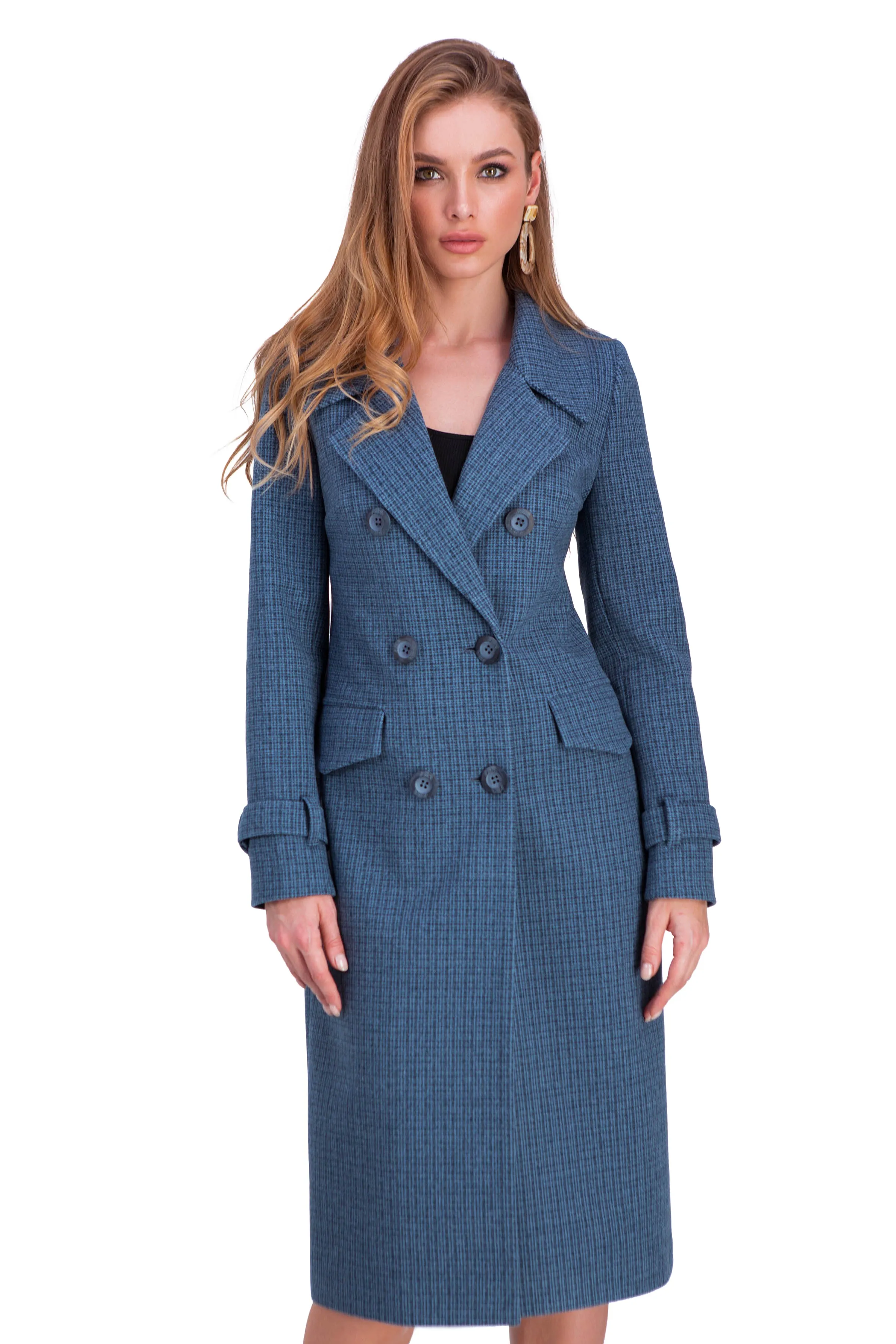 Stylish Bruna Wool Blend Coat