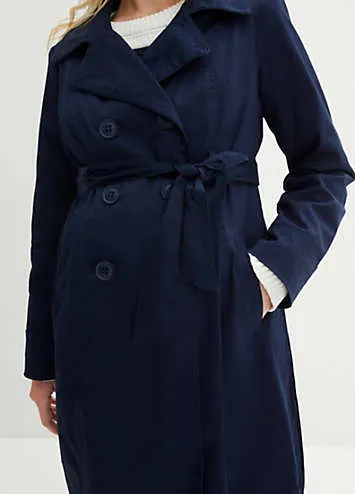 Stylish Maternity Trench Coat by bonprix at Grattan