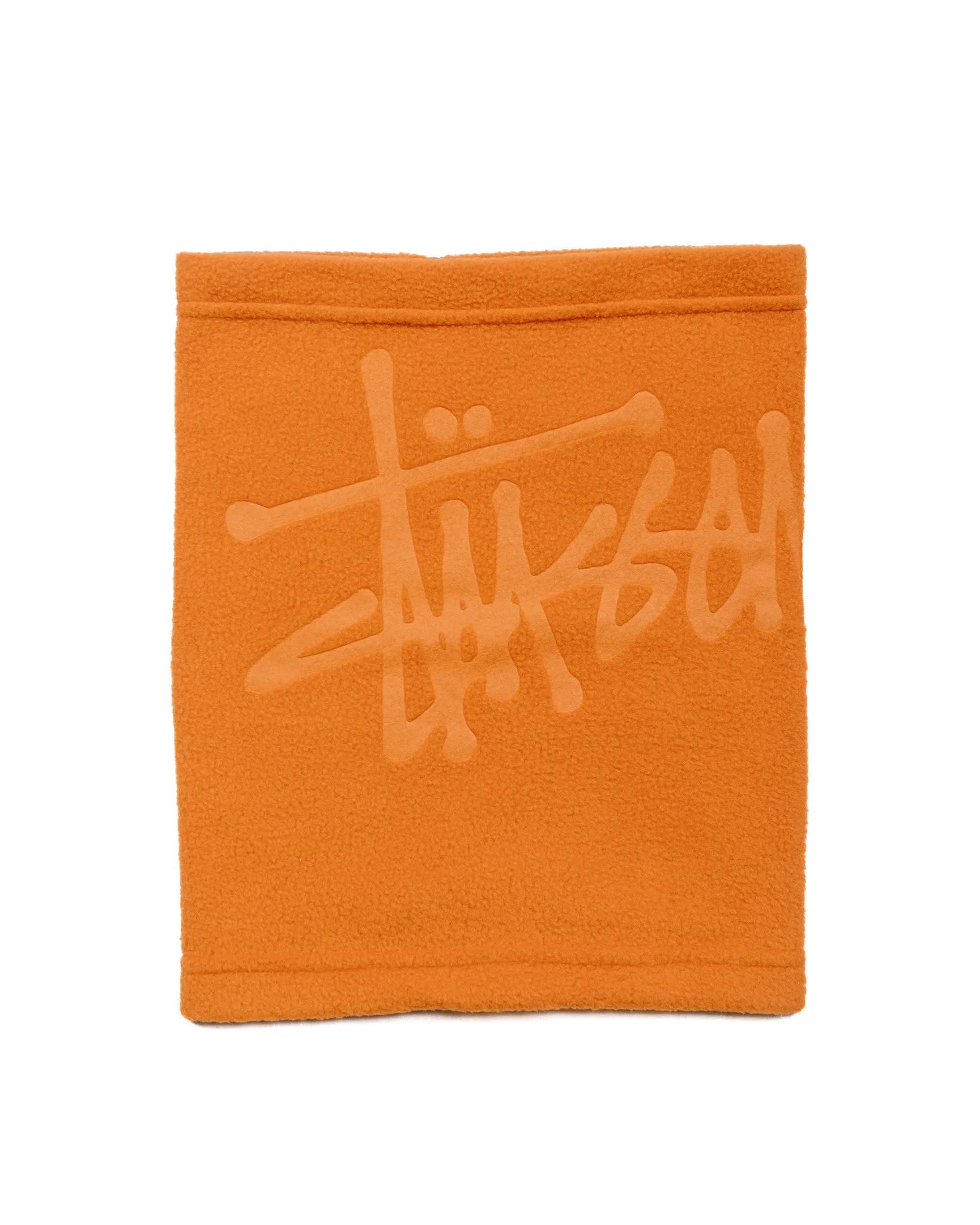 Polar Fleece Neck Warmer by Stüssy - Orange