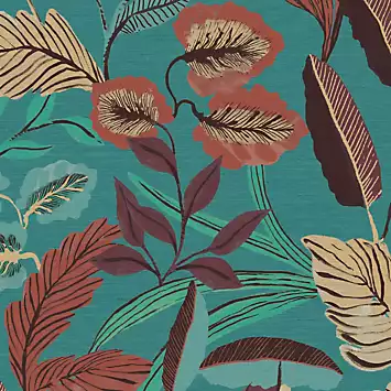 Sublime Paradise Arts Leaves Wallpaper | Kaleidoscope