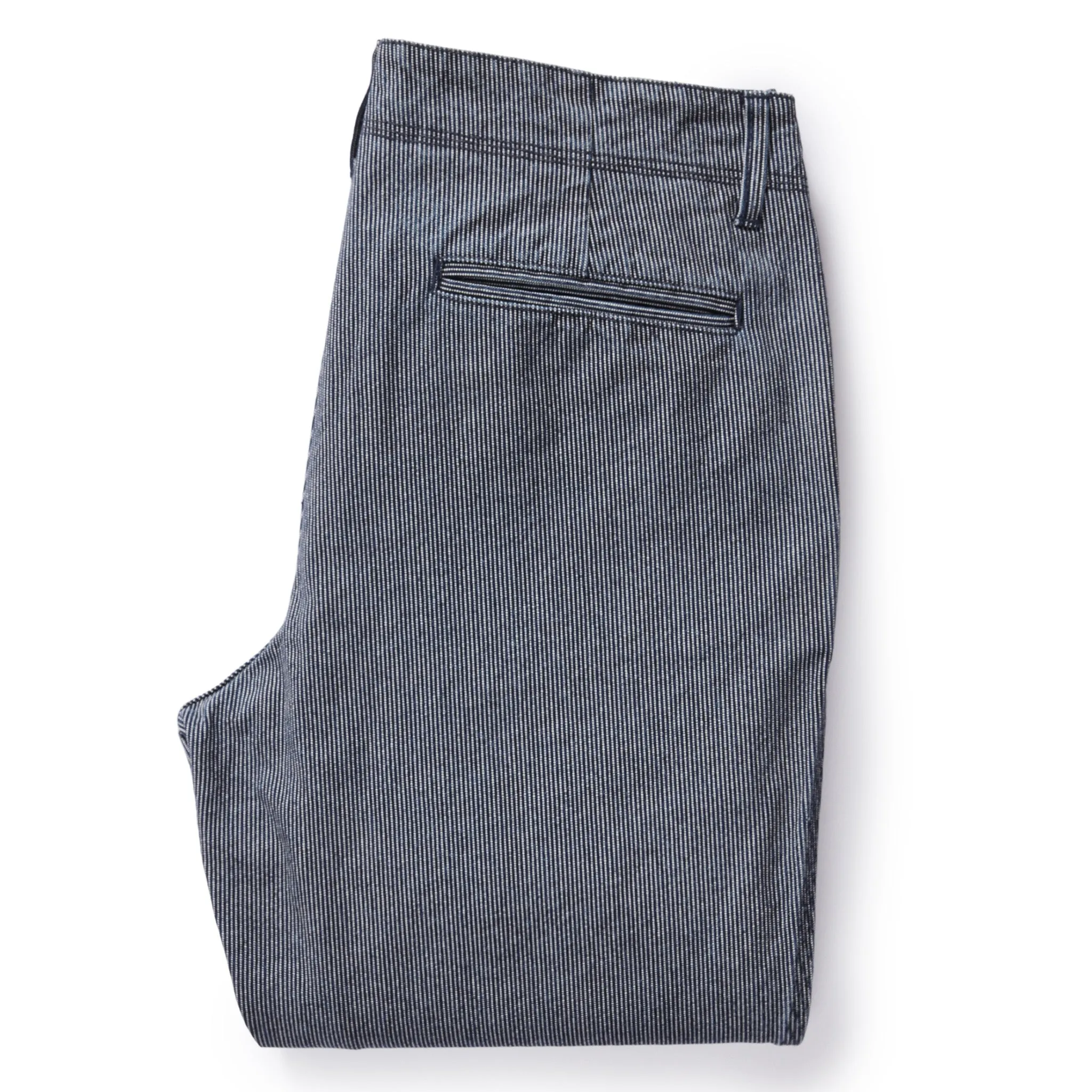 Morse Pant Washed Indigo Stripe