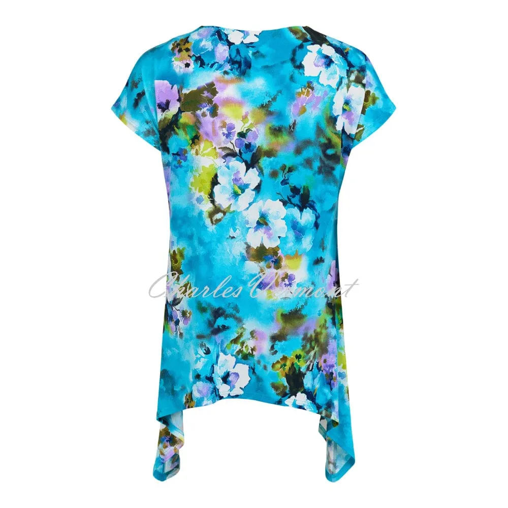 Tia Floral Print Top - Style 74917-7815-70