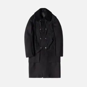 Tim Coppens trench coat with layers