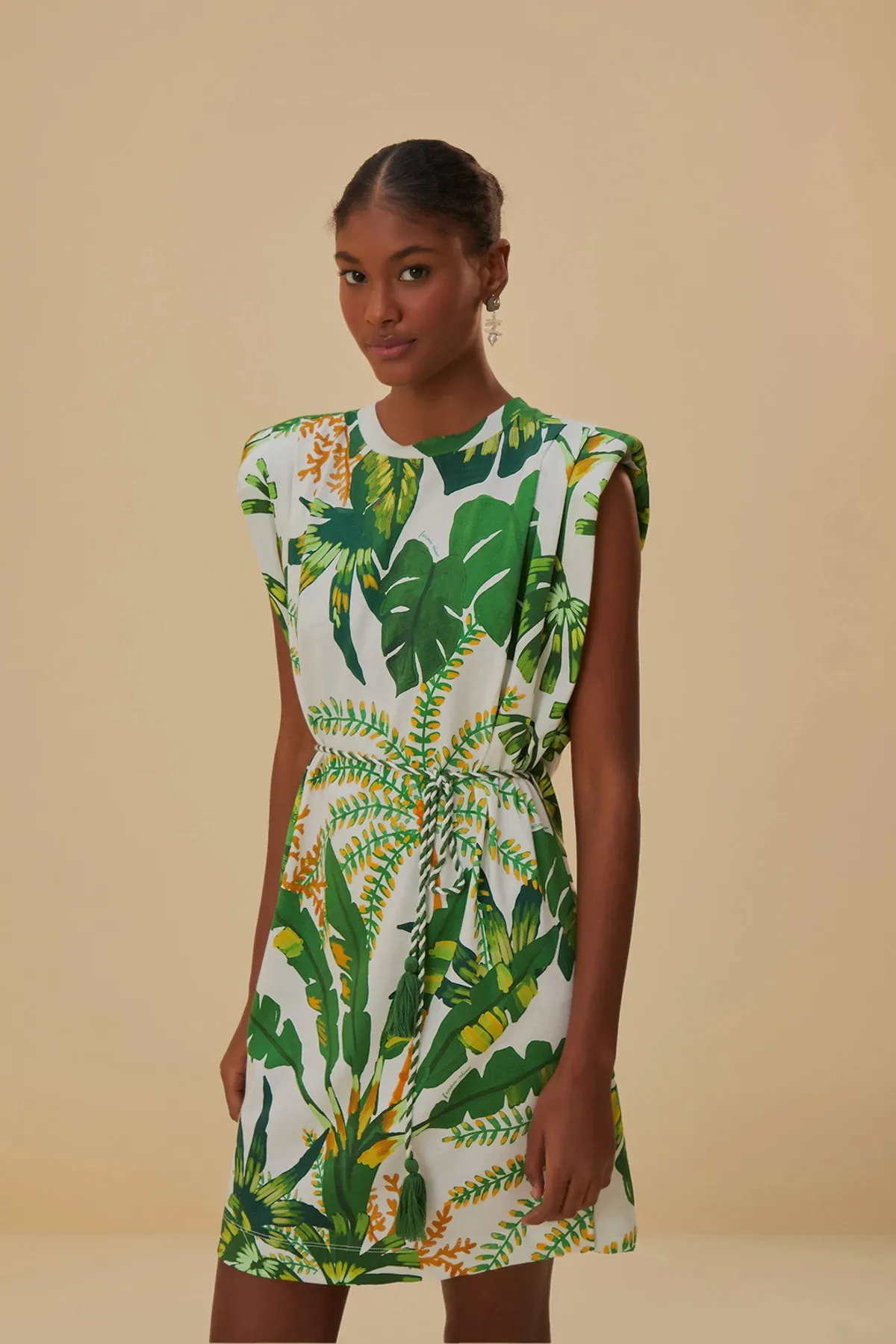 Tropical T-Shirt Dress