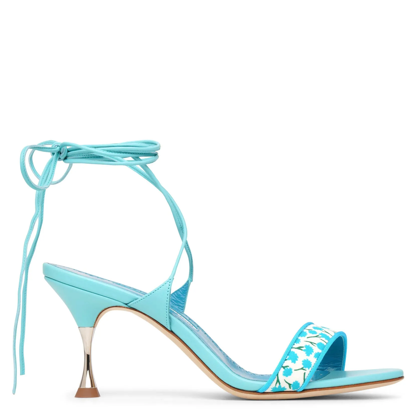 Turquoise Sandals by Manolo Blahnik Sittura 70