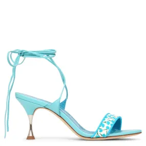 Turquoise Sandals by Manolo Blahnik Sittura 70