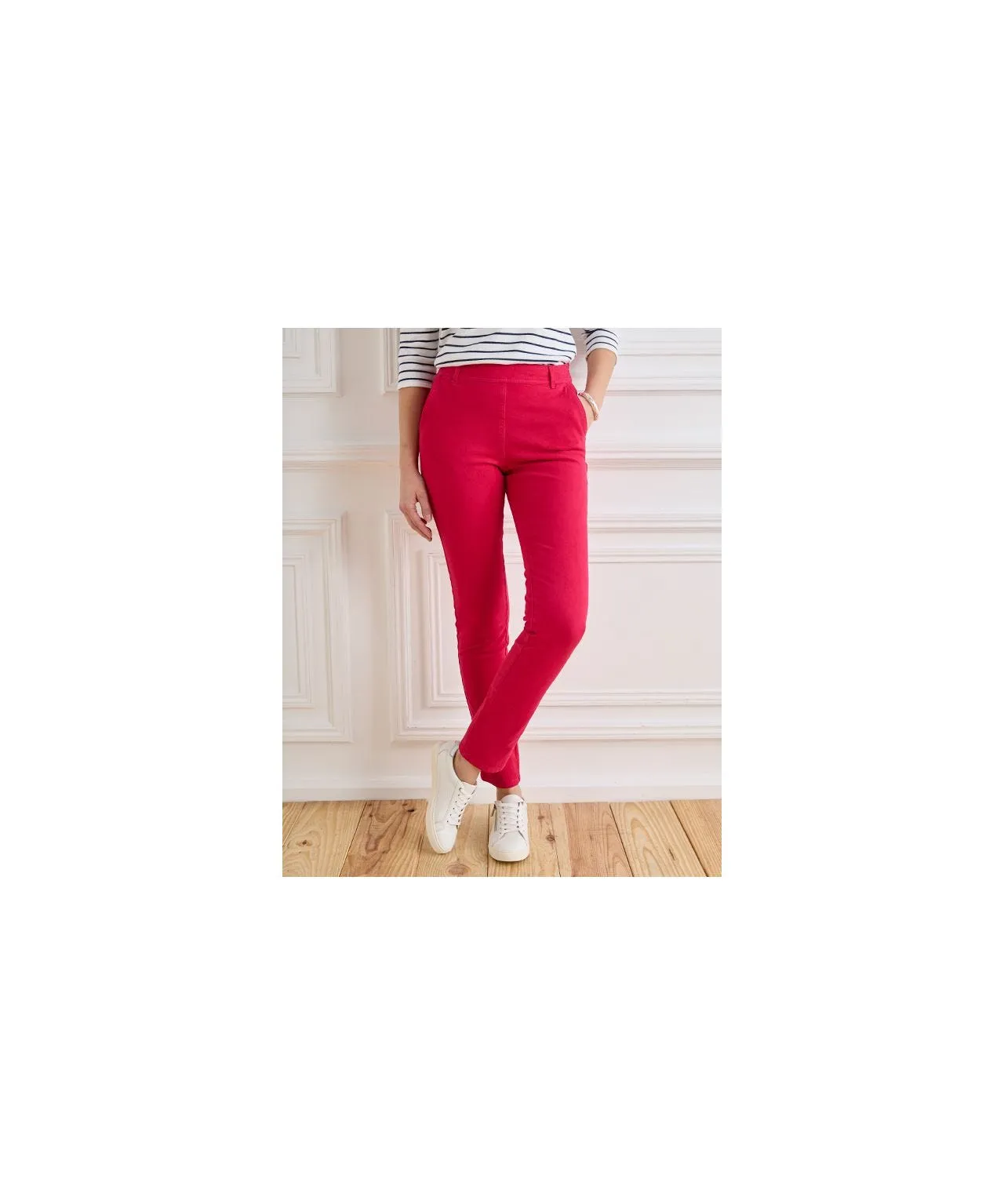 Two Way Stretch Cotton Rich Trousers