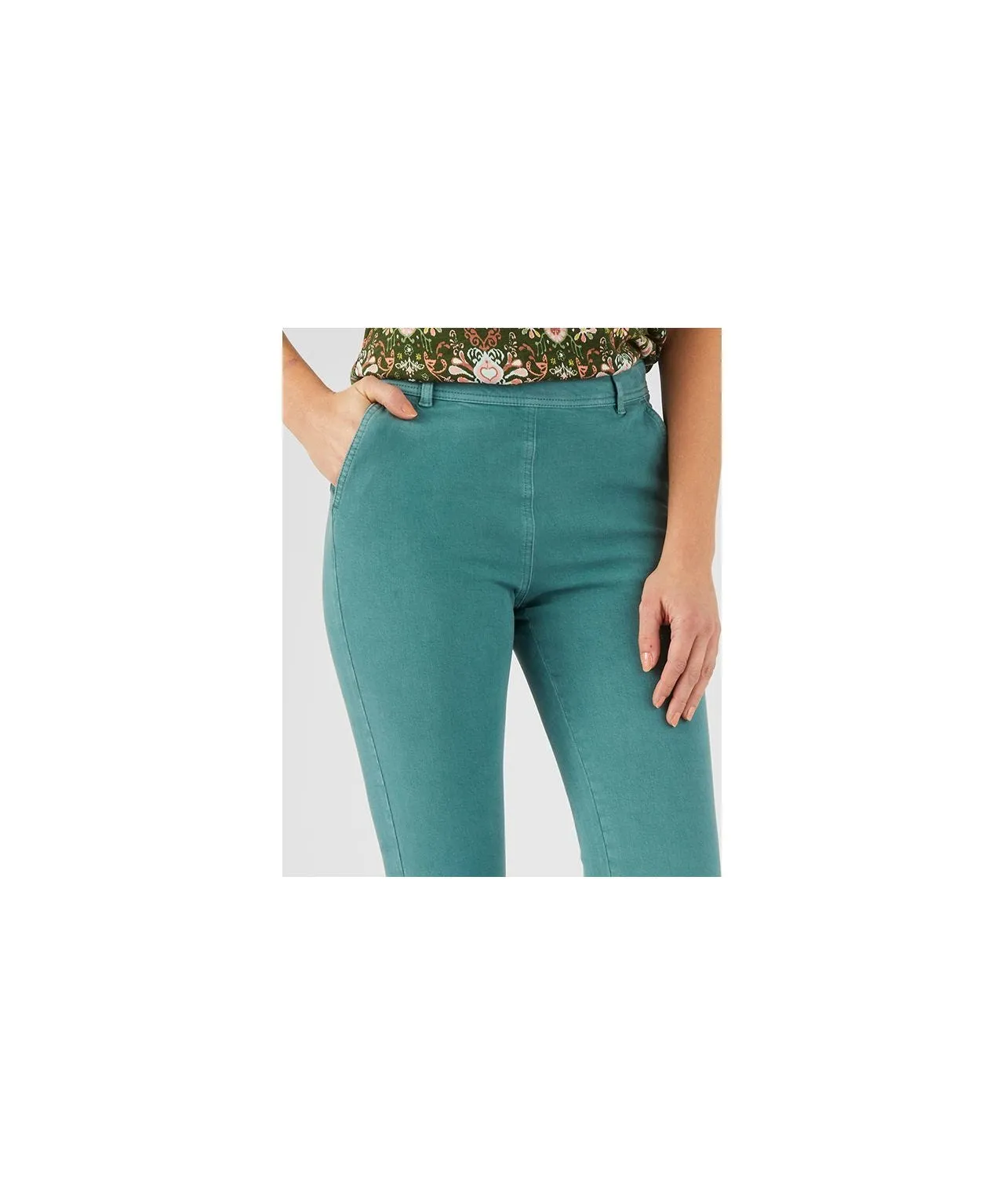 Two Way Stretch Cotton Rich Trousers