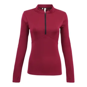 Under Armour Women's Swift Mock Jacket Black Currant Size Small.