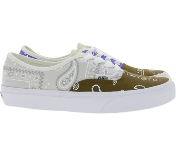 Paisley Pattern Low Top Shoes by VANS Authentic Women's Sneakers