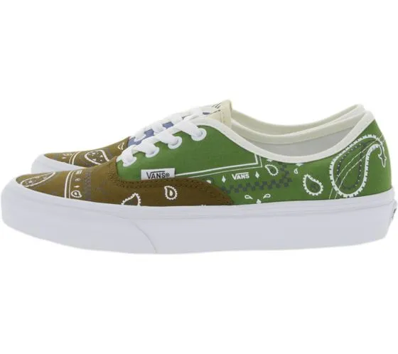 Paisley Pattern Low Top Shoes by VANS Authentic Women's Sneakers