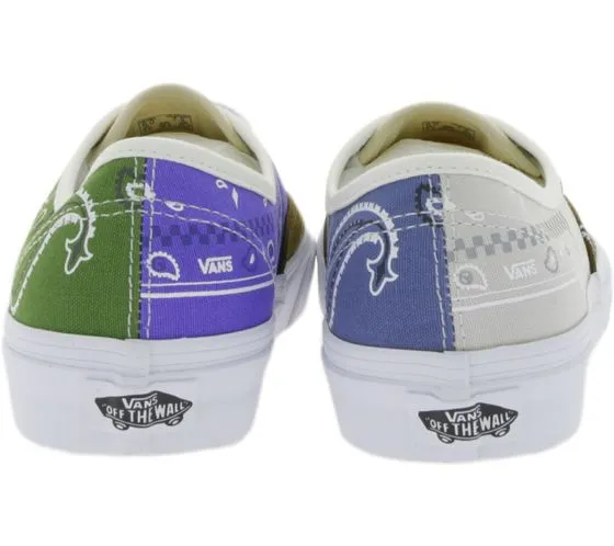 Paisley Pattern Low Top Shoes by VANS Authentic Women's Sneakers