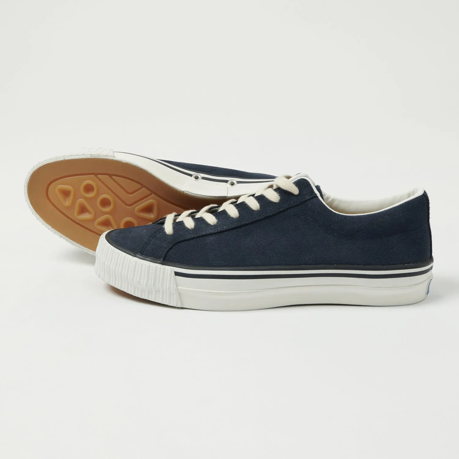 Warehouse navy suede sneaker 3400 - Shop now.