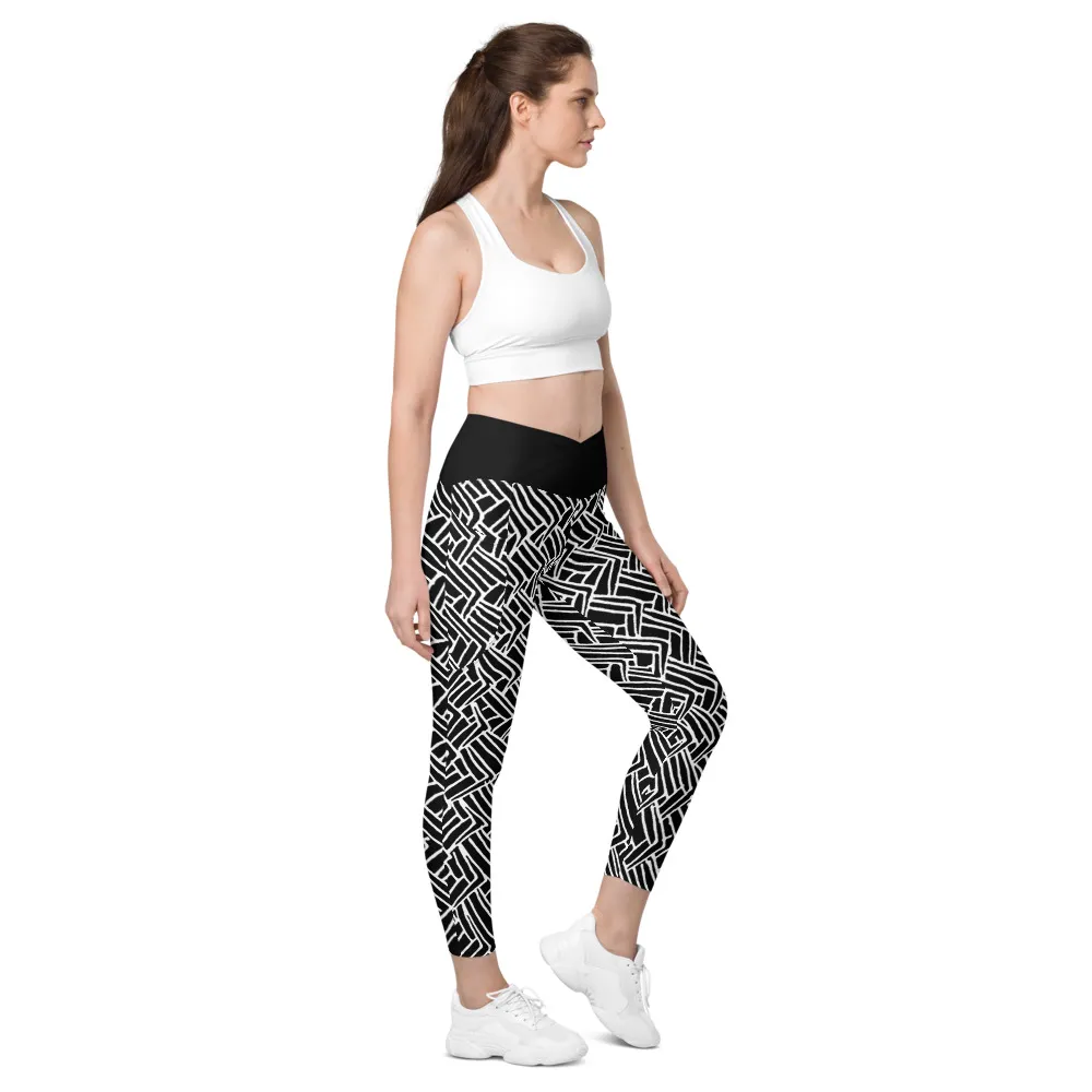 Waves Upclose Crossover Leggings Pocketed