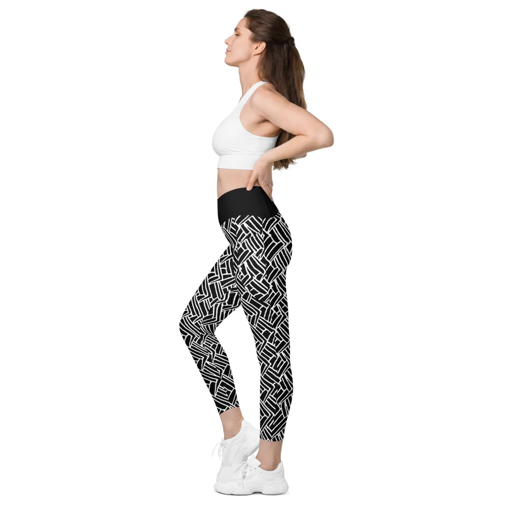 Waves Upclose Crossover Leggings Pocketed