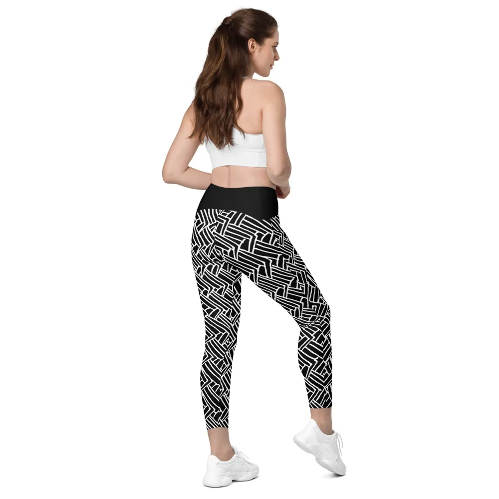 Waves Upclose Crossover Leggings Pocketed