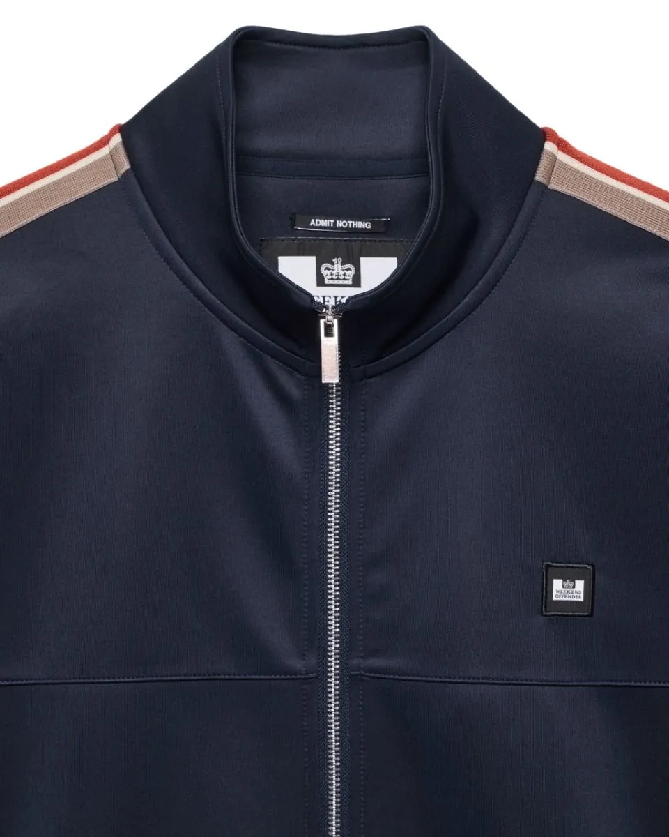 Navy Weekend Offender Sainz Tape Track Jacket