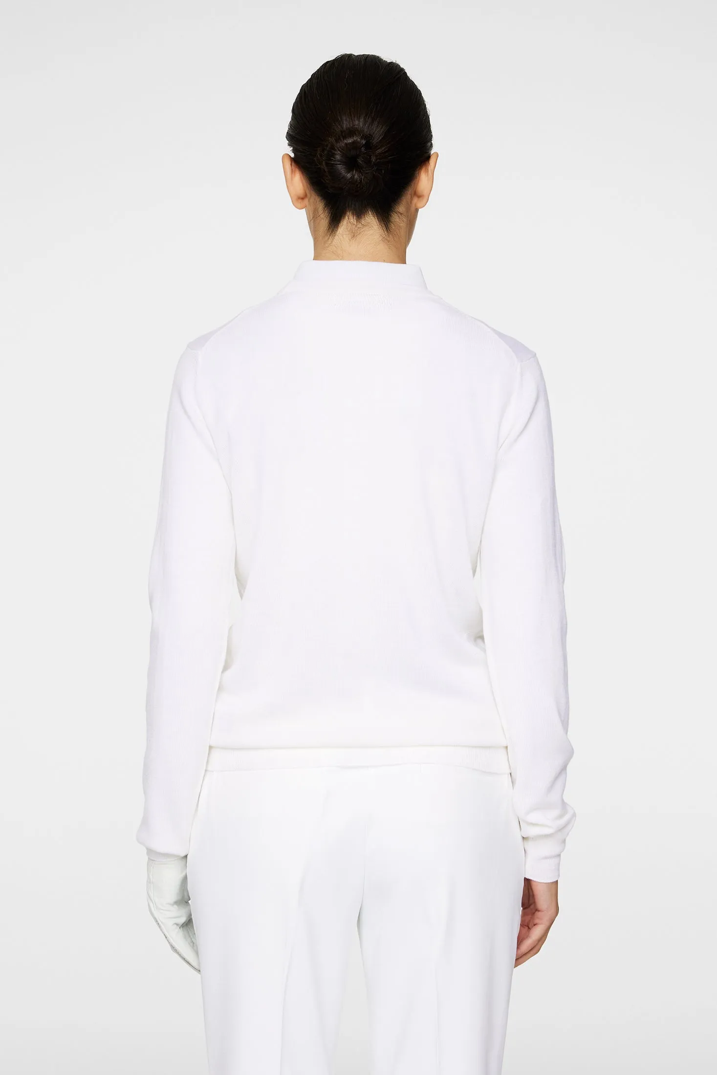 White Aria Knitted Sweater