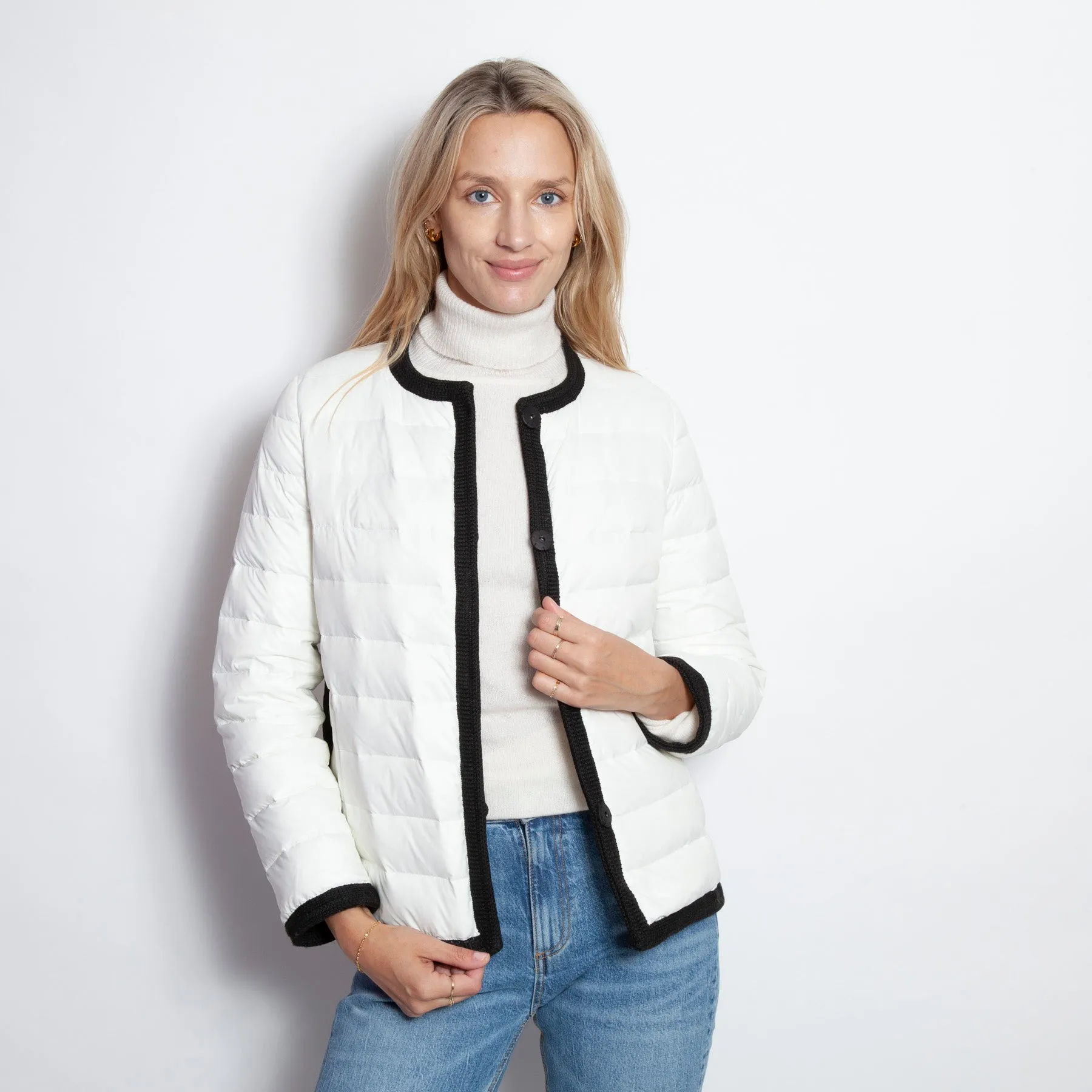 White Snap Jacket.