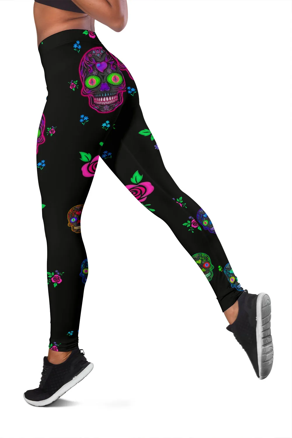 Skull Print Leggings for Skull Enthusiasts