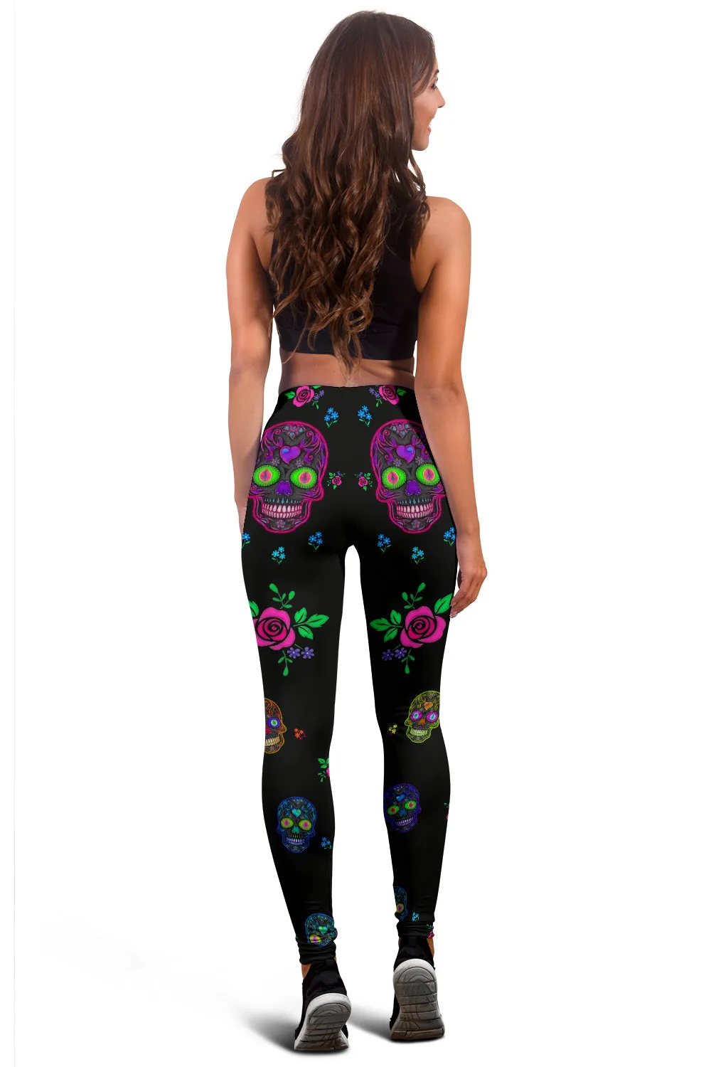 Skull Print Leggings for Skull Enthusiasts