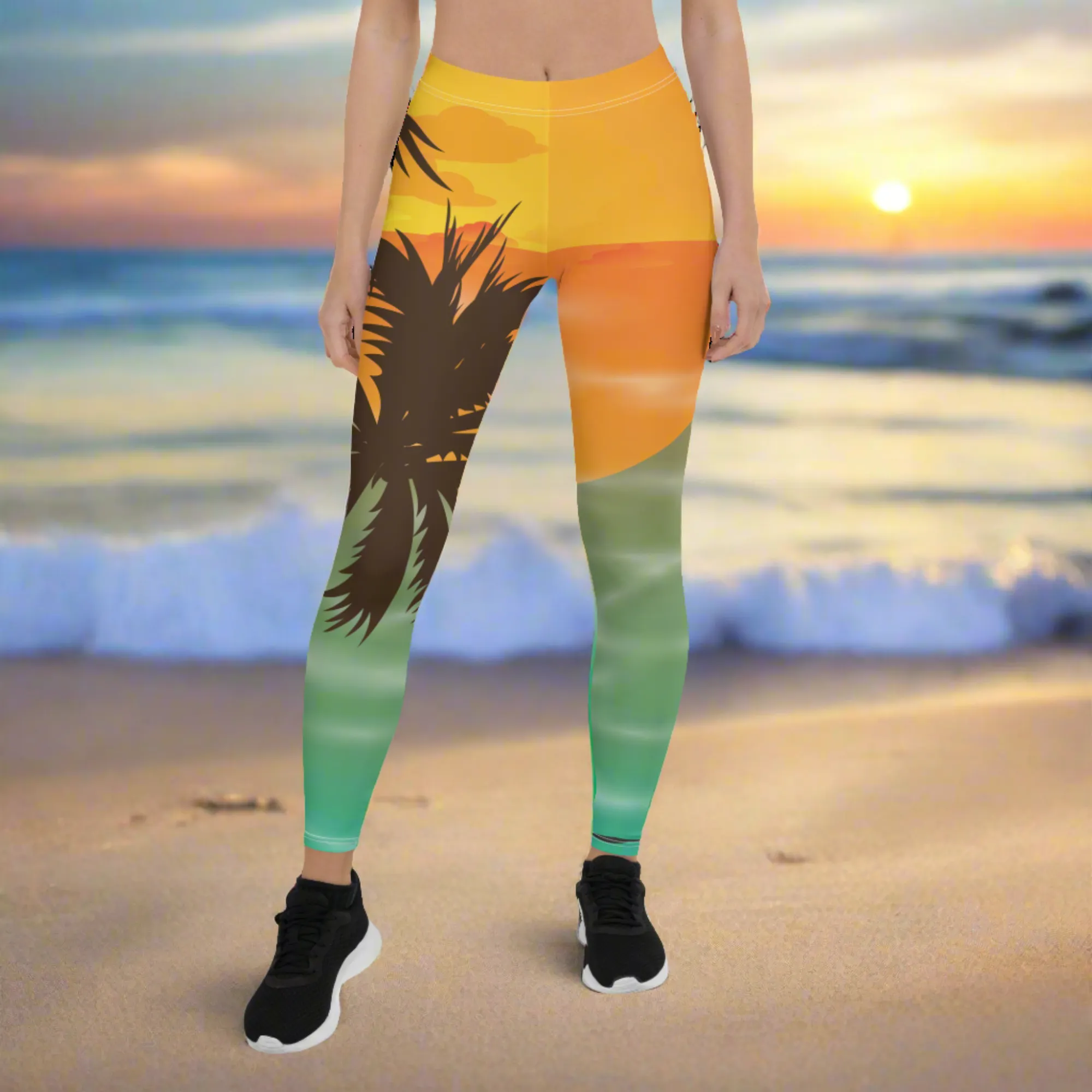 CoastFlex Sunset Leggings for Women