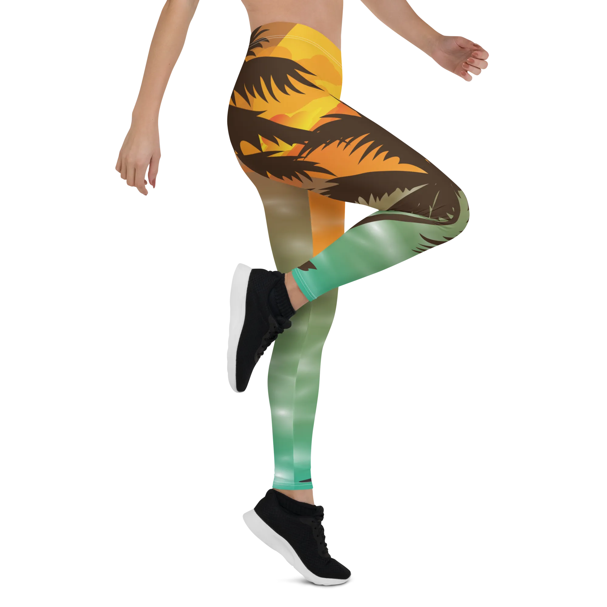 CoastFlex Sunset Leggings for Women