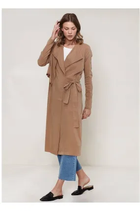 Sand Wrap Trench Coat for Women