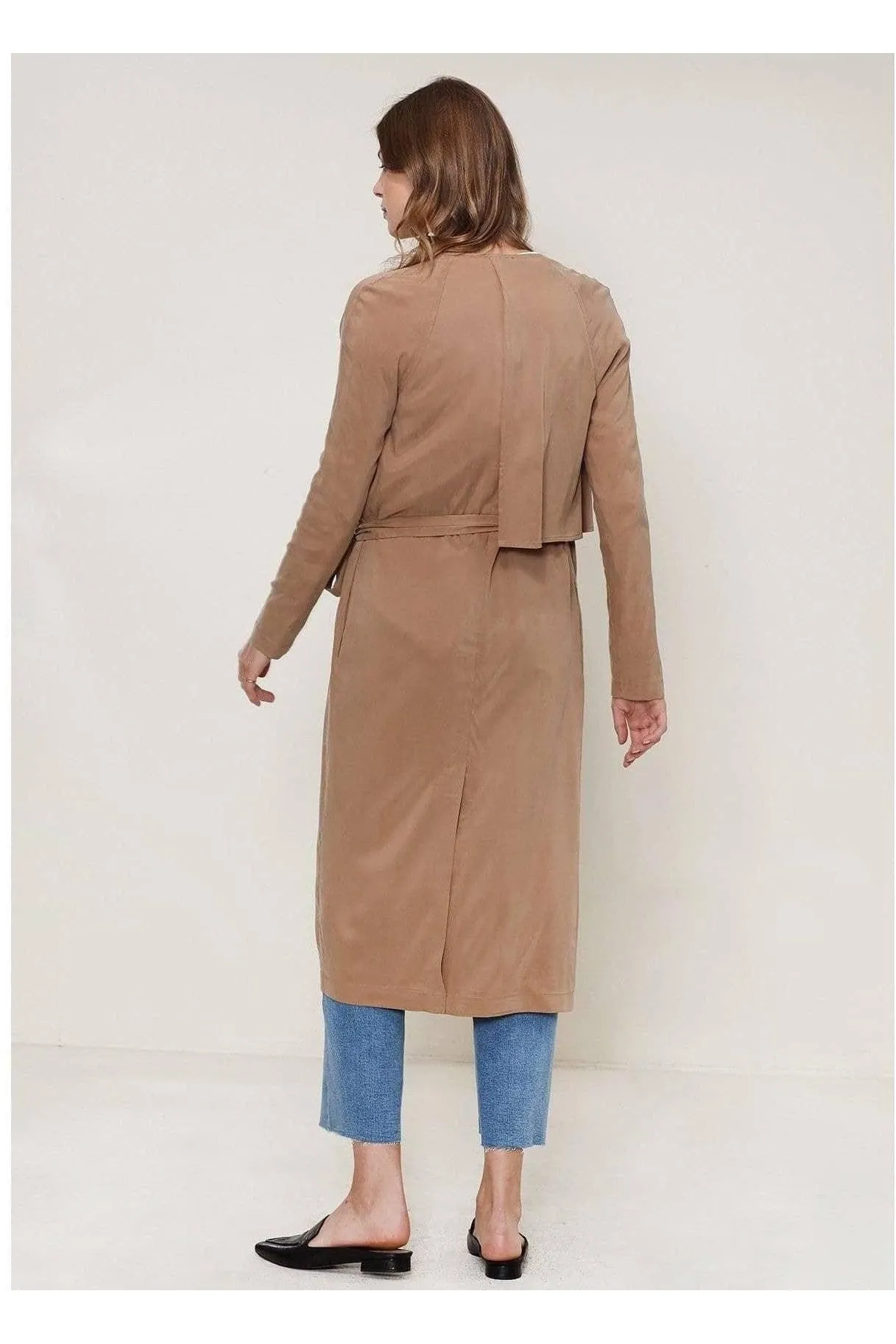 Sand Wrap Trench Coat for Women