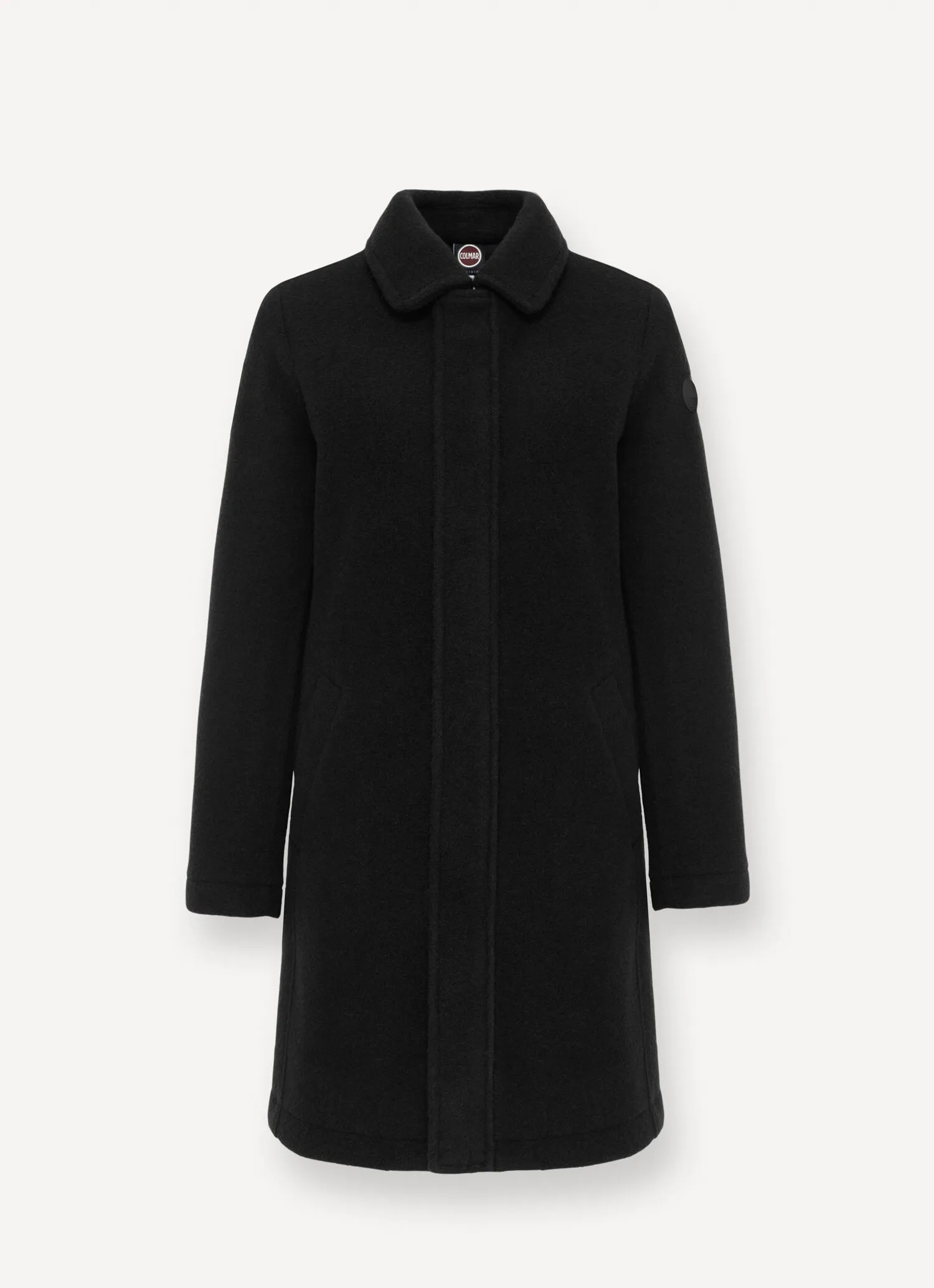 Wool Baize Zip Coat