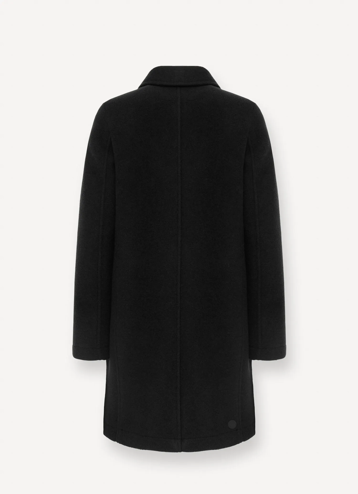 Wool Baize Zip Coat