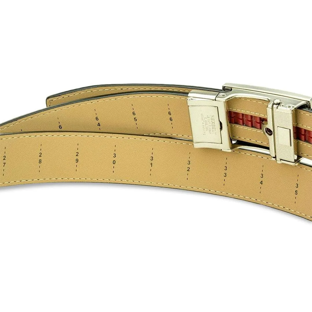 XL Classic Espresso Leather Belt Multi-Size Options