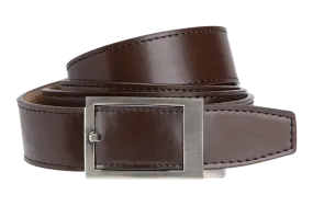 XL Classic Espresso Leather Belt Multi-Size Options