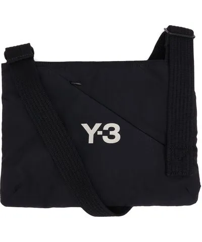 Y-3 Men's Nylon Sacoche Bag for Men